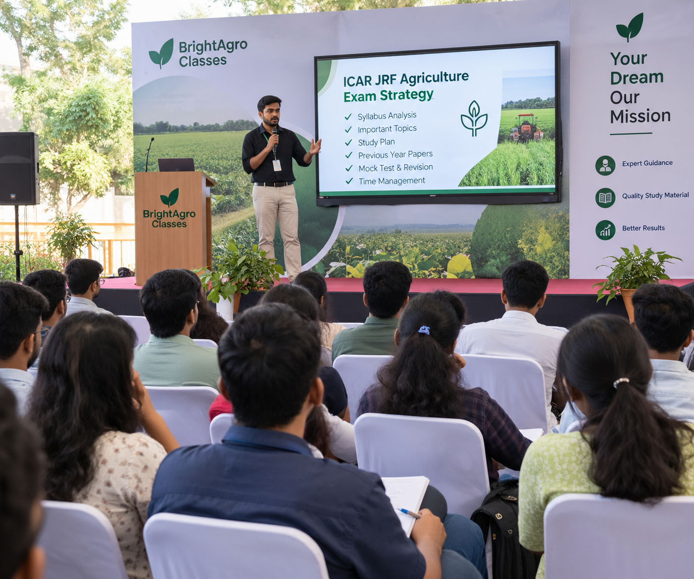 ICAR JRF Agriculture Exam Strategy Session
